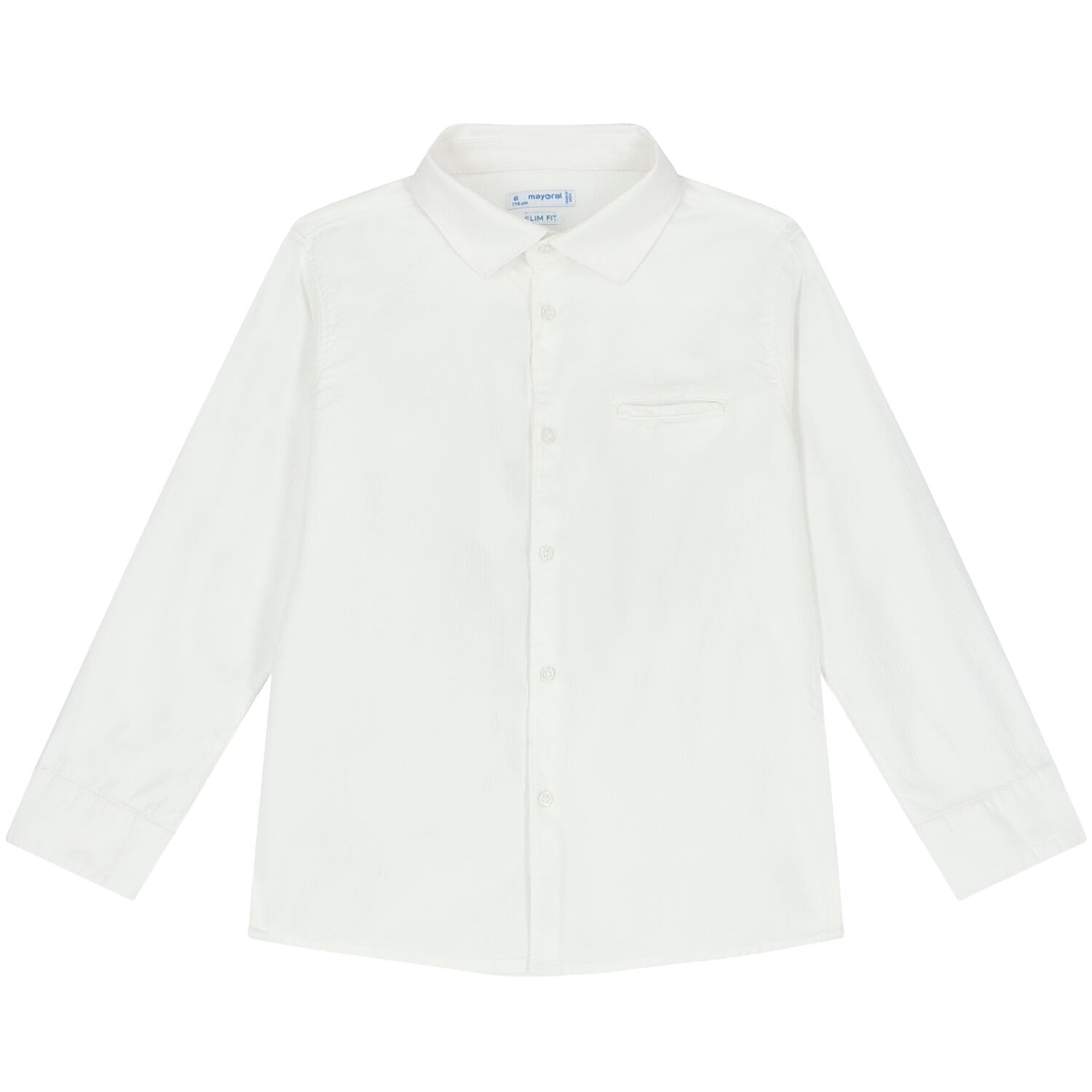 قميص أولاد باللون الأبيض وربطة عنق, 1, hi-res